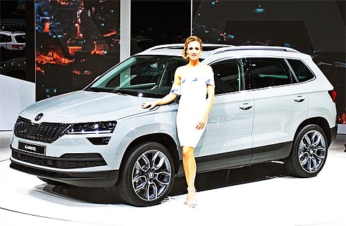 Skoda    ŠKODA KAROQ  ŠKODA VISION E