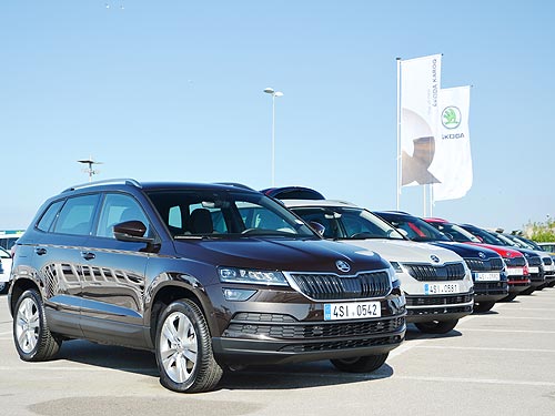 SKODA наращивает обороты и уже контролирует 8% украинского авторынка - SKODA