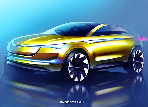 SKODA    VISION E      - SKODA