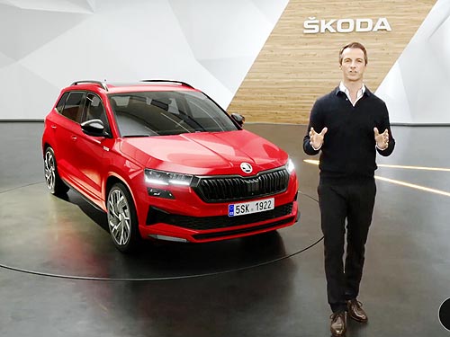 Представлен новый Skoda Karoq с адаптивным круиз-контролем и цифровой панелью приборов в «базе»