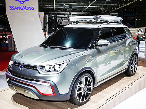 Новый компактный кроссовер SsangYong Tivoli появится в Украине в середине 2015 года - SsangYong