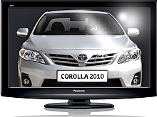        Toyota Corolla   Panasonic 32"  