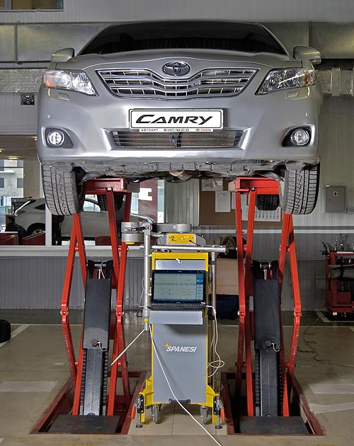Харьковский дилер Toyota «Автоарт» представляет новую услугу по диагностике геометрии кузова автомобиля - Toyota