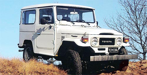   Toyota Land Cruiser.  