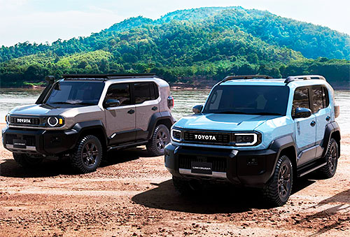 Toyota ����������� ����� ���������� ������������ Toyota Land Cruiser FJ - Toyota