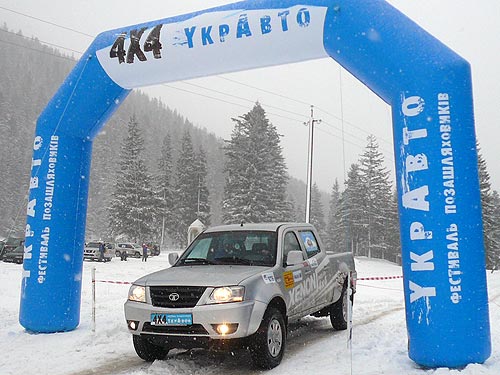 На украинском рынке появился новый игрок в сегменте SUV Pick-up - TATA