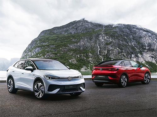 Объявлены цены на первый электрический внедорожник-купе Volkswagen ID.5 - Volkswagen