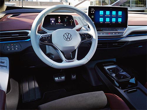 Объявлены цены на первый электрический внедорожник-купе Volkswagen ID.5 - Volkswagen