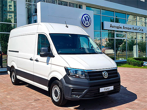 В Україні діє вигідна пропозиція на вантажні фургони Volkswagen Crafter