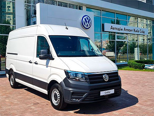 � ������ ���������� ��� �������� c��������������� �������� � ����� ������� Volkswagen Crafter