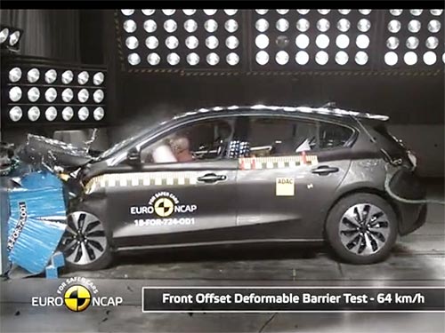 Новый Ford Focus прошел краш-тест Euro NCAP - Ford
