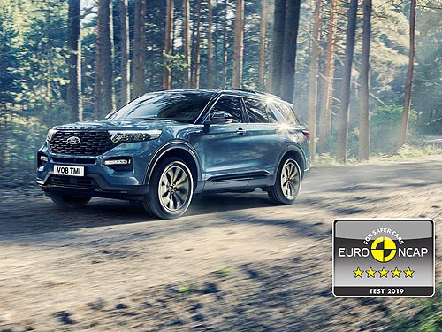  Ford Explorer Plug-In Hybrid     EuroNCAP