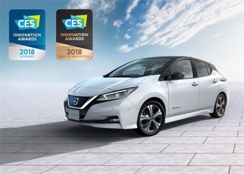 Новый Nissan Leaf получил свою первую престижную награду - Nissan