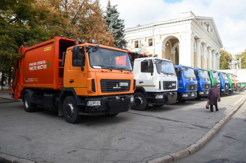 Коммунальные предприятия Полтавы почти полностью перешли на МАЗы