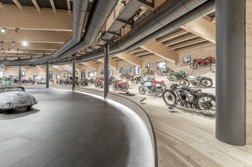 В Австрии сгорел музей мотоциклов - музей мотоциклов