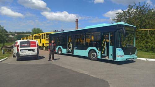 Черниговский автозавод завершил испытания 12-метрового городского автобуса "Астра" с двигателем Евро-6