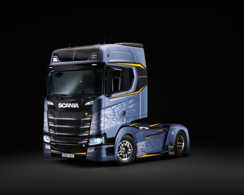 Scania показала последнюю работу короля тюнинга Свемпы - Scania