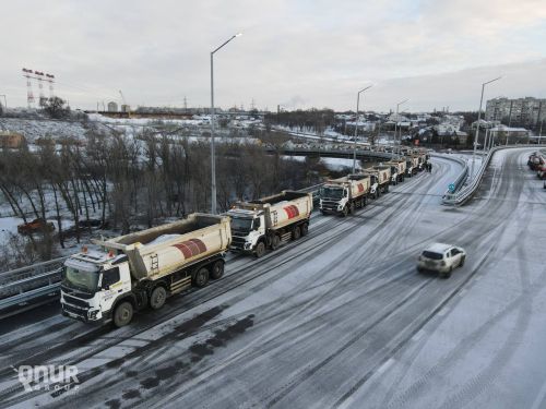 Какие грузовики проверят новый вантовый мост в Запорожье на прочность