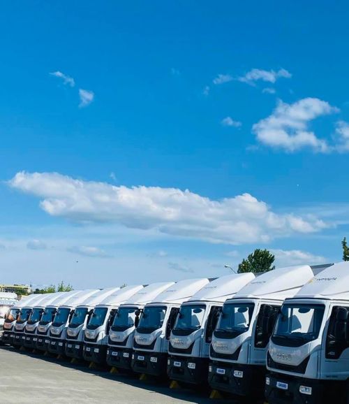 Укрпошта отримала 18 нових вантажівок Iveco