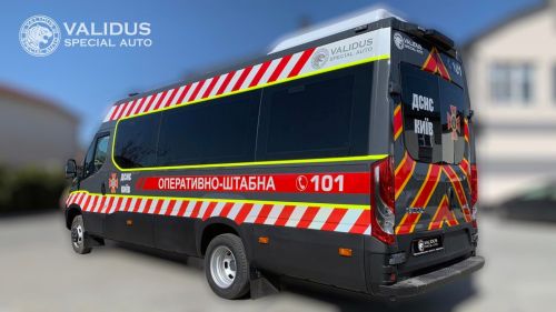 Для рятувальників виготовили ще один спецавтомобіль на шасі Iveco Daily - Iveco