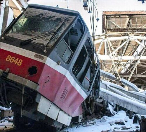 Російські загарбники повністю знищили трамвайну мережу у Харкові - трамва