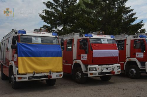 Австрія надала допомогу автомобілями українським рятувальникам