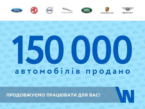 Компанія Winner продала в Україні вже 150 000 автомобілів