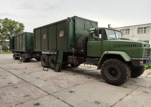ЗСУ отримали новий зразок командно-штабної машини управління - КРАЗ