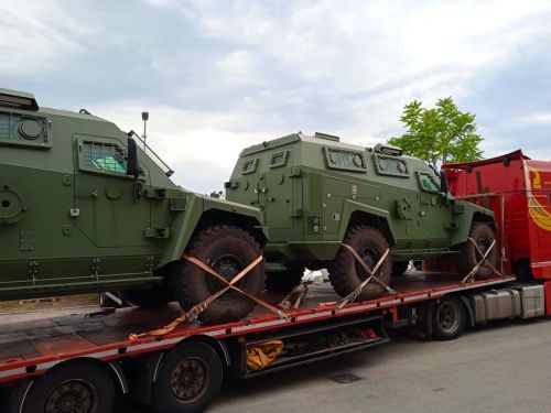 Бронеавтомобілі Shield вже на шляху до України