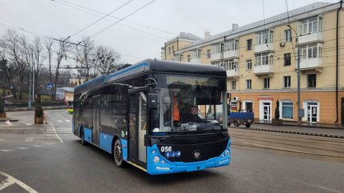 У Вінниці на лінію вийшов другий тролейбус VinLine місцевого виробництва з новим кузовом - трол