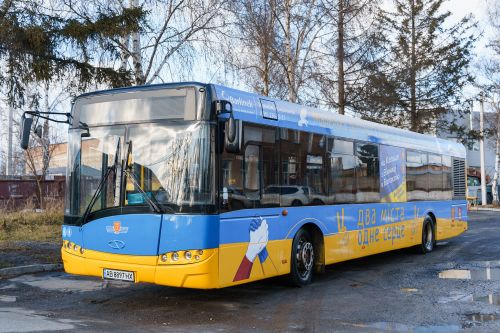 Балаклія отримала допомогу автобусами від польского міста - Solaris