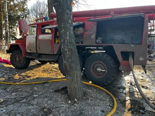 Ворог цілеспрямовано знищує рятувальну техніку на Харківщині - пожеж