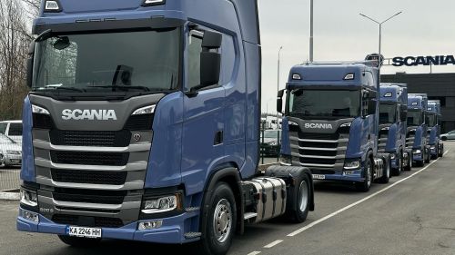 "Сканія Україна" поставила партію тягачів у виконанні 500S Євро-6 - Scania