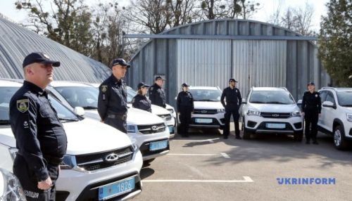 Поліція Київщини отримала 10 автомобілів Chery - Поліція