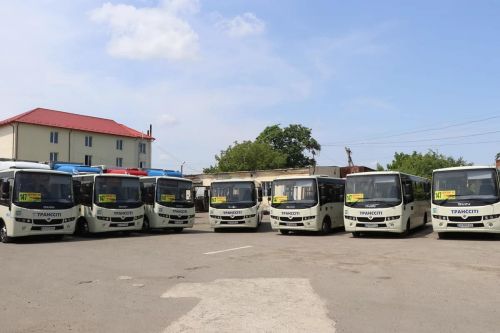 Львівщина продемонструвала автобуси, які будуть курсувати за міжміськими маршрутами