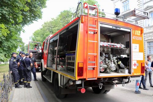 Україна отримала від німецьких благодійників 4 пожежні авто - пожеж