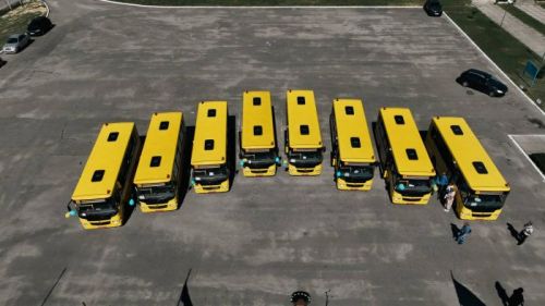 Київщина отримала ще 8 нових шкільних автобусів. Всього планується 45