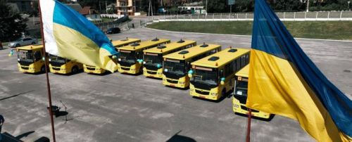 Київщина отримала ще 8 нових шкільних автобусів. Всього планується 45 - шкіль