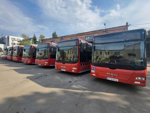 Харків отримає з Німеччини 40 автобусів. 9 вже прибули