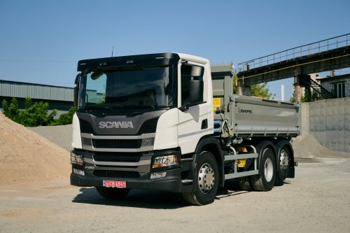 Scania пропонує в Україні універсальне рішення для будівельних перевезень