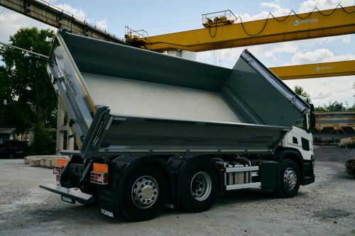 Scania пропонує в Україні універсальне рішення для будівельних перевезень - Scania