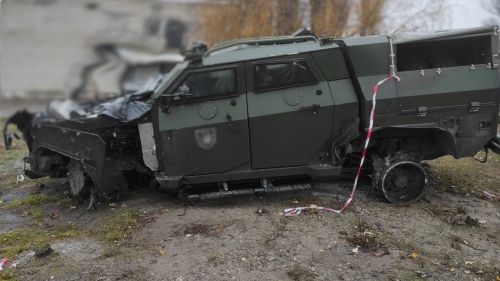 Що сталося з українським бронеавтомобілем "Новатор" після підриву на міні