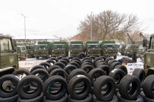ЗСУ передали 29 одиниць військових вантажівок