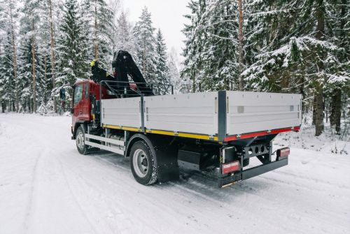 �� ��� JAC N120 ���������� ������������ ��������� ������ � ��� HIAB - JAC