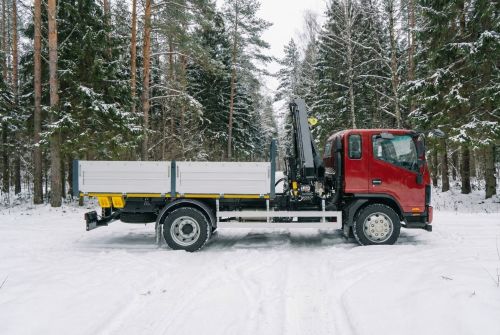 �� ��� JAC N120 ���������� ������������ ��������� ������ � ��� HIAB - JAC