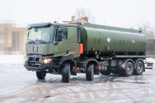 ��������� ����� �������� �� 3 ������� ���������������� �� ��� Renault Trucks 8*4 - Renault Trucks