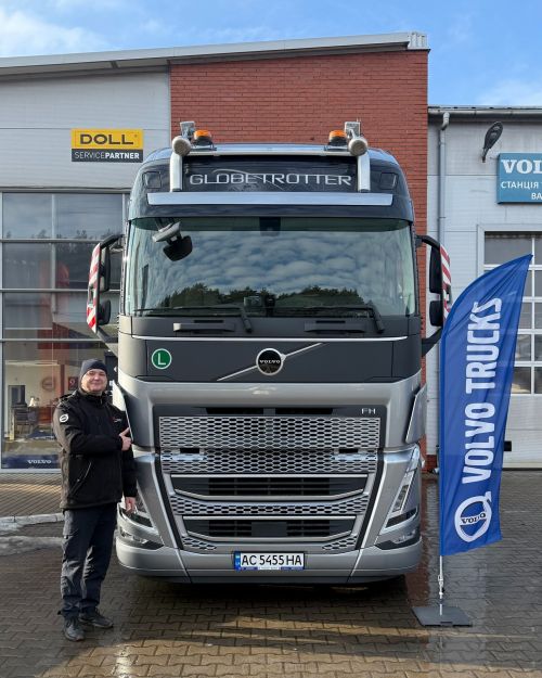 � ������ ���������� ����� ����� Volvo FH ��� ������ � ����� ��������� �� 80 �
