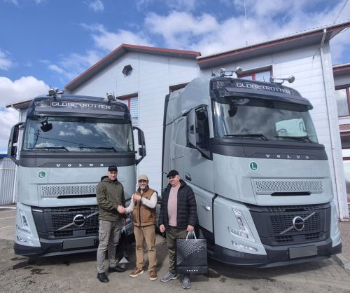 ���������� �������� �������� ���������� ��������� Volvo FH Aero