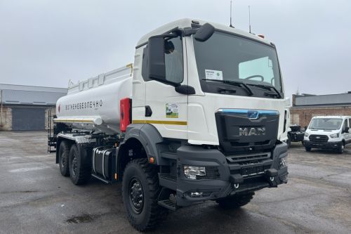 � ������ ���������� �������� ������������������� �� ��� MAN TGS 6*6