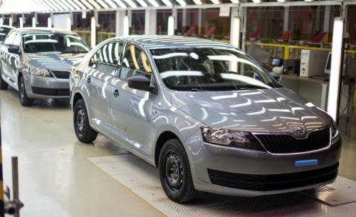 На заводе Еврокар  стартовало производство SKODA Rapid